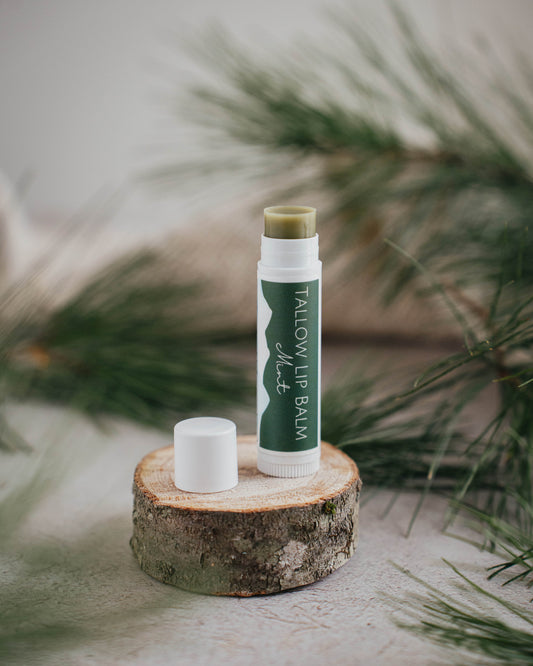 Mint Tallow Lip Balm